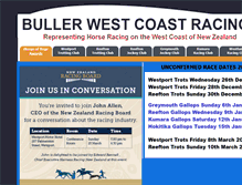 Tablet Screenshot of bullerwestcoastracing.com
